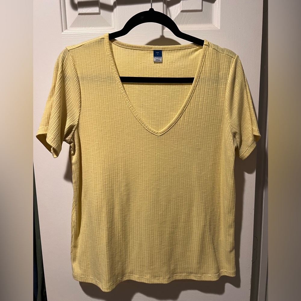 Old navy luxe ribbed tee